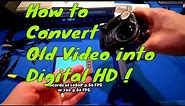 How To Convert Old 8mm Tapes to Digital in HD 😃 (No Software Needed! 😃❗)