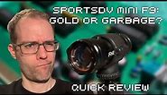 Quick Review: F9 mini Sportscam