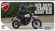 2020 Ducati Scrambler Desert Sled | First Ride