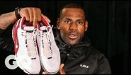 LeBron James Reveals His First Custom Nike Sneakers | GQ
