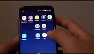Samsung Galaxy S8: How to Show / Hide App's Icon Frame Border