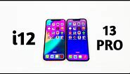 iPhone 12 vs 13 Pro - SPEED TEST