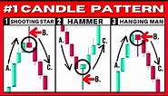 BEST Hammer Candlestick & Shooting Star Candlestick Pattern Trading Strategy (Pro Instantly)
