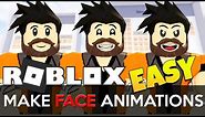 Make FACE ANIMATIONS EASY In ROBLOX! - Roblox Video Tutorial