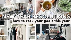 HOW TO STICK WITH YOUR NEW YEAR RESOLUTIONS | 4 Tips For Making A Plan To Reach Your Goals This Year