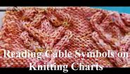 Reading Cable Symbols on Charts for Knitting