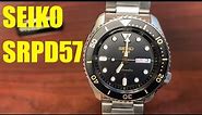 Seiko 5 Diver's Style Automatic Steel Watch SRPD57K1 SRPD57