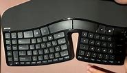 Microsoft Sculpt Ergonomic wireless Keyboard with 10 key pad