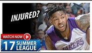 Brandon Ingram Full Highlights vs Clippers (2017.07.07) Summer League - SICK 26 Pts, Injured?