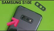 Samsung Galaxy S10e how to replace camera glass