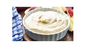 4-Ingredient Cream Cheese Apple Dip - The Seasoned Mom
