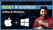How to Release & Renew IP address (Windows & Mac)