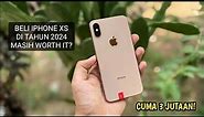 CUMA 3 JUTAAN! Beli iPhone Xs di tahun 2024 - Masih worth it?