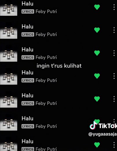 Lirik Lengkap Lagu Halu oleh Feby Putri