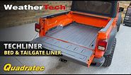 WeatherTech TechLiner Bed & Tailgate Liner for Jeep Gladiator JT