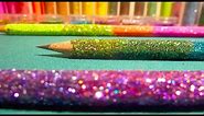 DIY Ombre Glitter Pencils