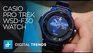 Casio Pro Trek WSD F30 Watch - Hands on at IFA 2018