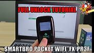 SMART BRO POCKET WIFI LTE FX-PR3F Full Unlocking Tutorial Plus Wifi Setting and Gigalife Hacks