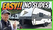 EASY with No Slide, Short, & Light!! 2023 Go Play 20MB Travel Trailer by Wayfinder RV