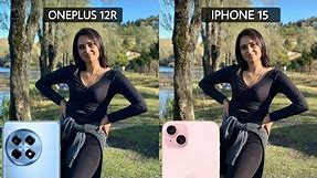 Oneplus 12R 5G iPhone 15 Camera Test Comparison