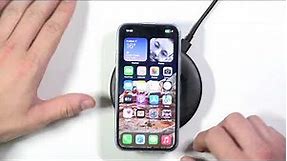 How to Turn On/Off Wireless Charging on iPhone 13 mini – Recharge Phone