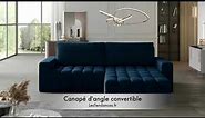 Canapé d'angle convertible nouvelle collection - LesTendances.fr