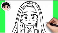 How To Draw Eri | My Hero Academia - Easy Step By Step