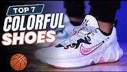 Top 7 Best Colorful Basketball Shoes 2024 | Best comfortable & Traction basketball shoes | Nike