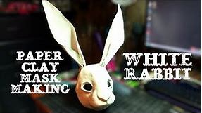 Paper Clay Masking: White Rabbit