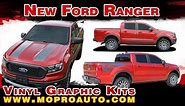 2019 2020 Ford Ranger Stripes, Ford Ranger Decals, Ford Ranger Vinyl Graphic Kits
