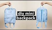 DIY Mini Backpack From Scratch! (Fjällräven Kånken style) | WITHWENDY