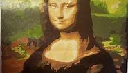 Acrylic Paint by Number Kit for Adults - World Famous Painting16X20 Inch (Mona Lisa Smile)
