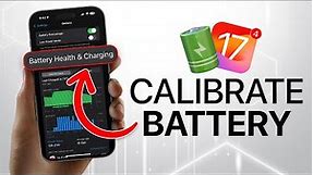 How to Calibrate iPhone Battery