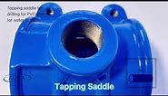 Tapping saddle for PVC pipes ｜AQUA FITTING