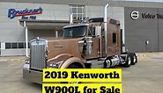 Used 2019 Kenworth W900L Semi Truck for SALE A7874P Full Walkaround -Sold-