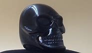 COPAUL Jewelry Men's Stainless Steel Skull Rings High Polished Black Color