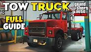 GTA 5 Online How to Get a Tow Truck! Tow Truck Service Missions & Earnings Full Guide