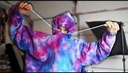 Ice Dyeing a Galaxy Hoodie! | How to Tie Dye with Ice