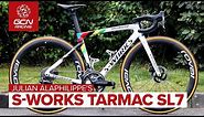 Julian Alaphilippe's Specialized S-Works Tarmac SL7 | The UCI Men's World Champion's Custom Bike!