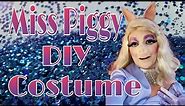 Miss Piggy costume and make up tutorial. This is Cal O'Ween!
