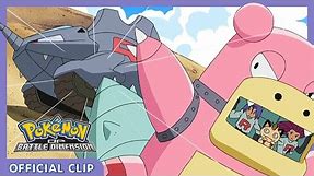 Double Team Rocket robot battle! | Pokémon: DP Battle Dimension | Official Clip