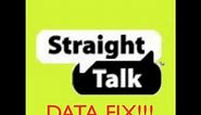 Straight Talk Data FIX