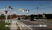 HAWK Signal (Pedestrian Hybrid Beacon Signal) Full Video Version