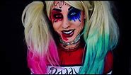 Harley Quinn Pop Art Body Paint