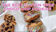 The Best Gluten-free Chocolate Chip Cookies | Easy Ice Cream Sandwiches