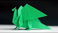 How to Make an Easy and Realistic Origami Dragon