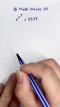 Slove the equation 5 #math #maths #mathematica #mathematics #mathas #mathstricks #education