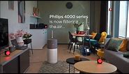 Philips' Air Purifier Series 4000i effectively removes aerosols and viruses from air