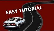 Blender Tutorial - Initial D Style Road for Absolute Beginners