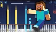 Minecraft - Sweden - Easy Piano Tutorial